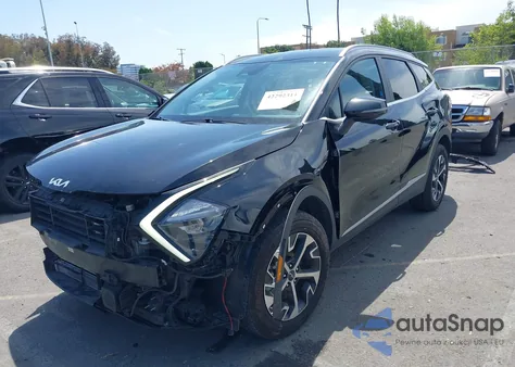 2023 Kia Sportage Hybrid Ex from USA, damaged, VIN KNDPVCAG6P7026732